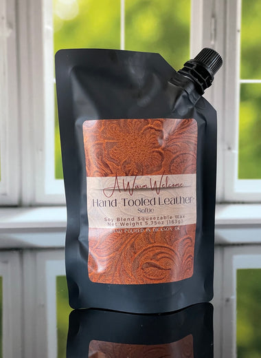 Hand-Tooled Leather Softie | Masculine Collection