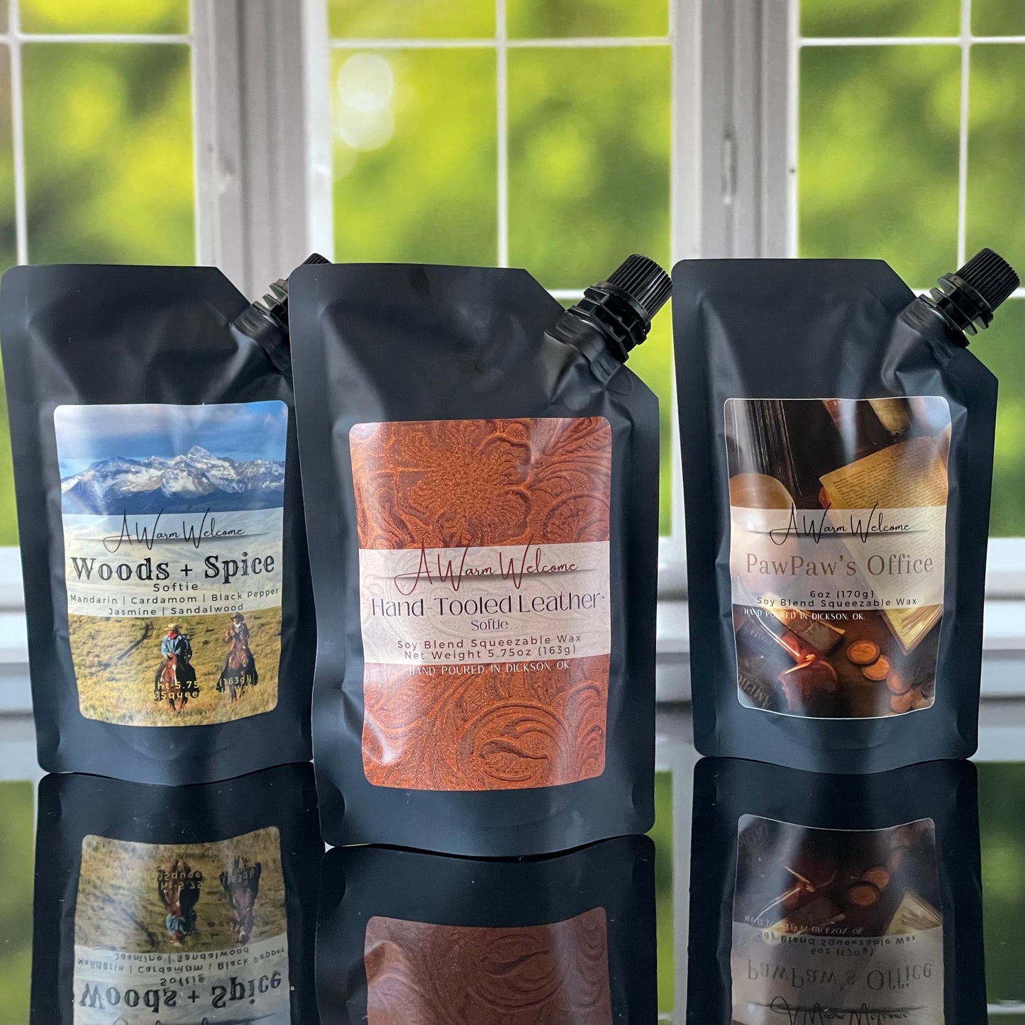 Hand-Tooled Leather Softie | Masculine Collection