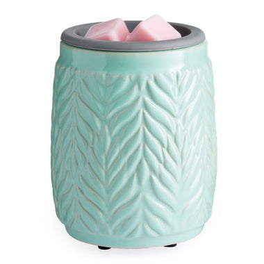 Mint Leaf Flip Dish Wax Warmer | Mid-Size