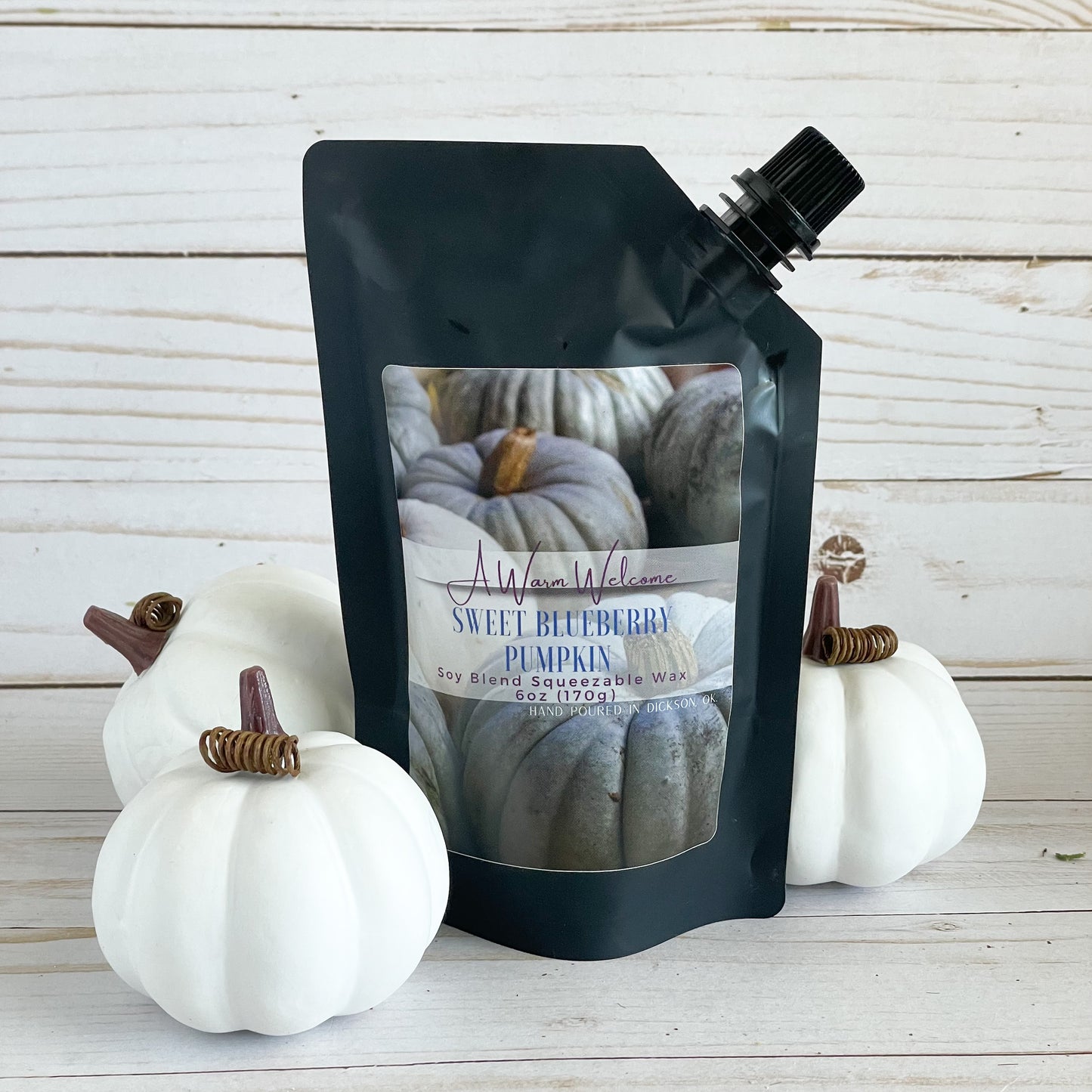 Blueberry Pumpkin Harvest Softie | Fall Collection