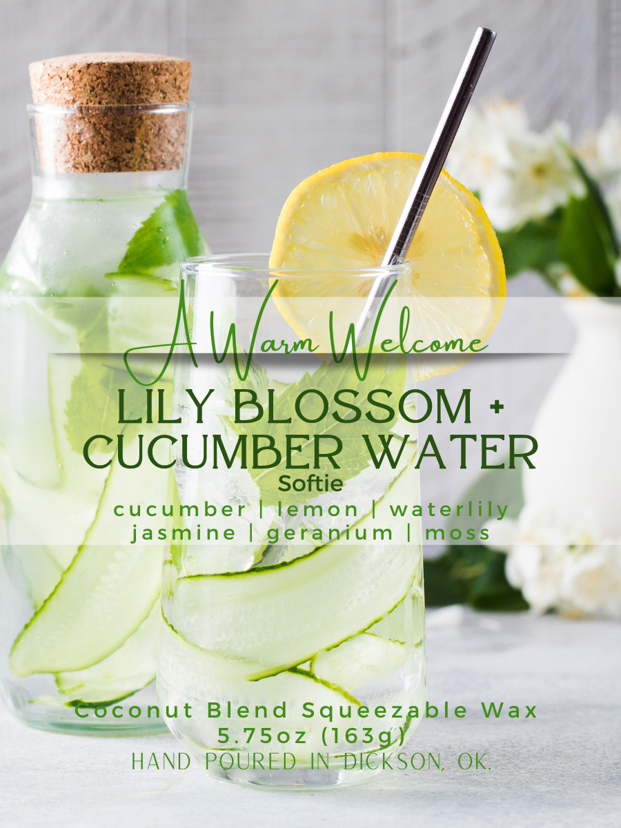 Lily Blossom + Cucumber Water Softie | Luxury Collection