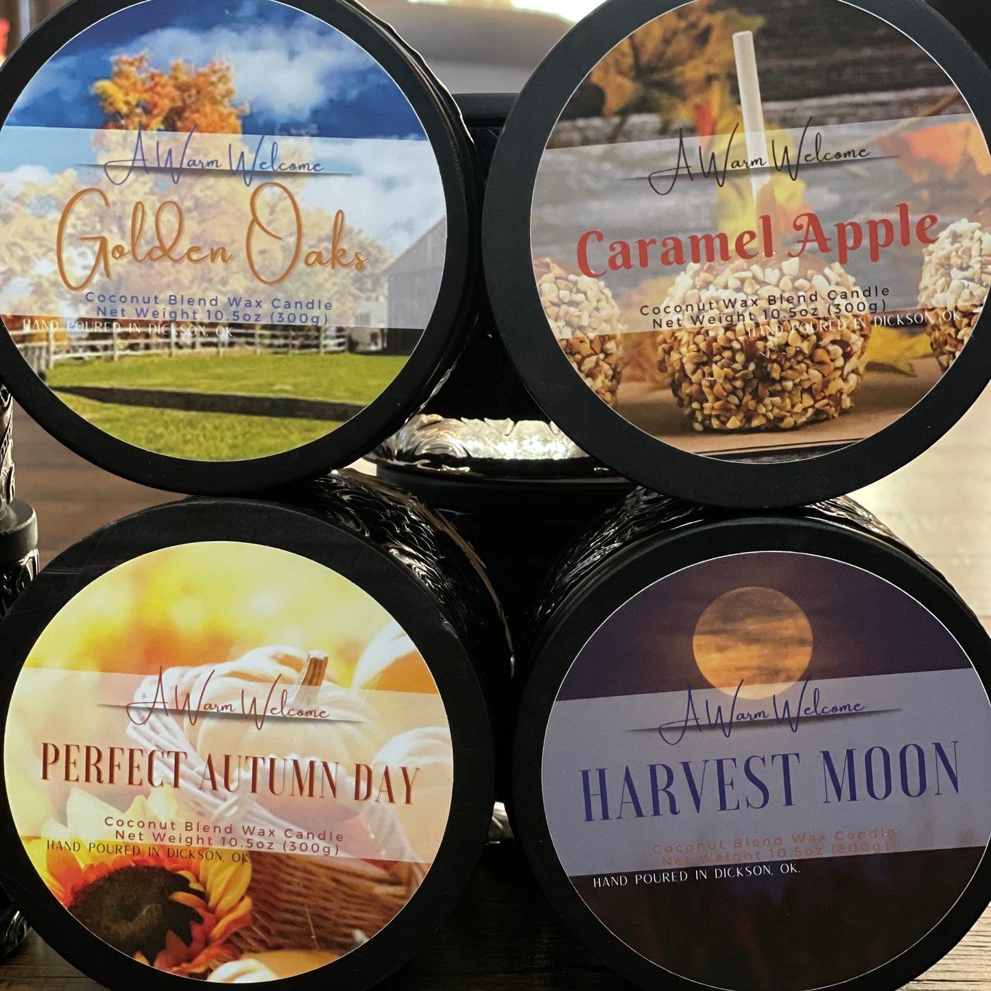 Harvest Moon Candle | 2-Wick