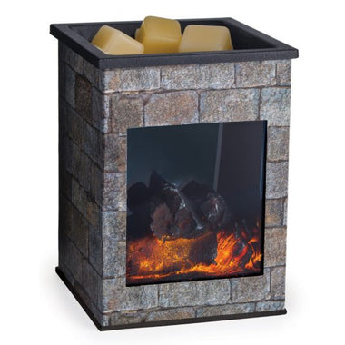 Fireplace Wax Warmer | Illuminated
