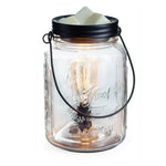 Glass Mason Jar Wax Warmer | Illuminated